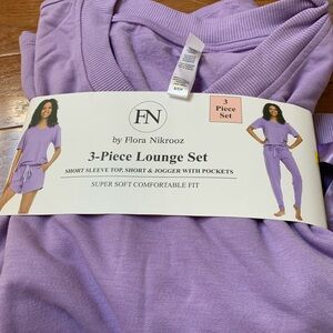 NWT Flora Nikrooz Purple Pajama Set for Cozy Relaxation